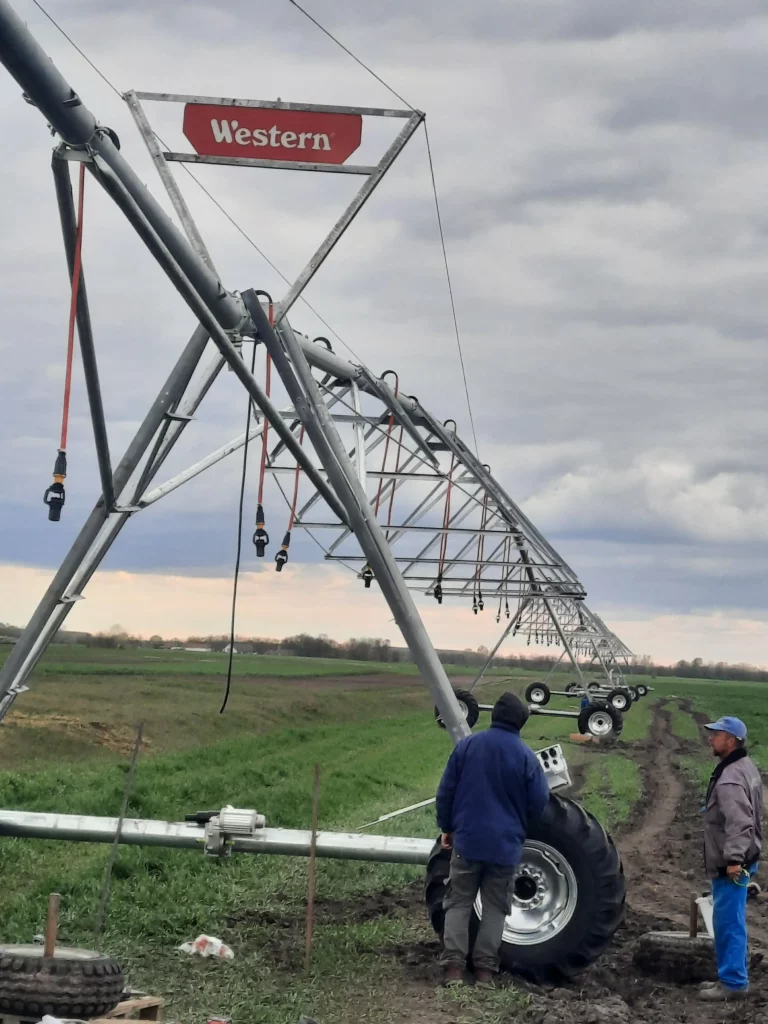 Mezőgazdasági öntözőrendszer javítás